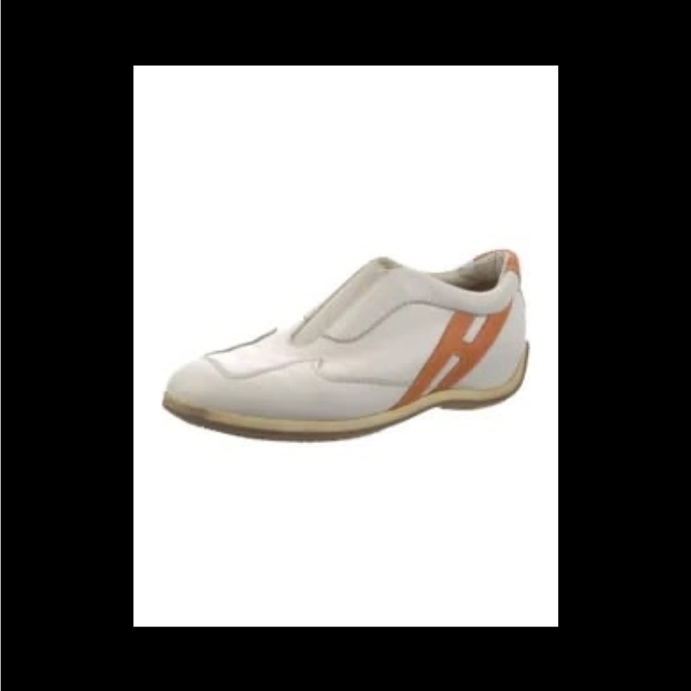 Hogan white slip-on sneakers
